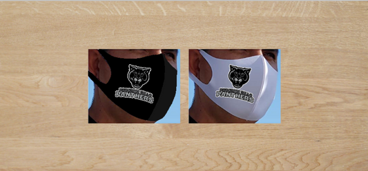 PH Panthers BW Logo Masks