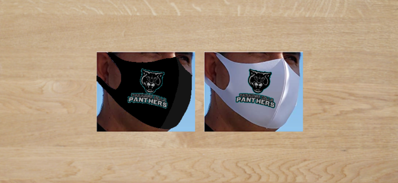 PH Panthers Logo Masks